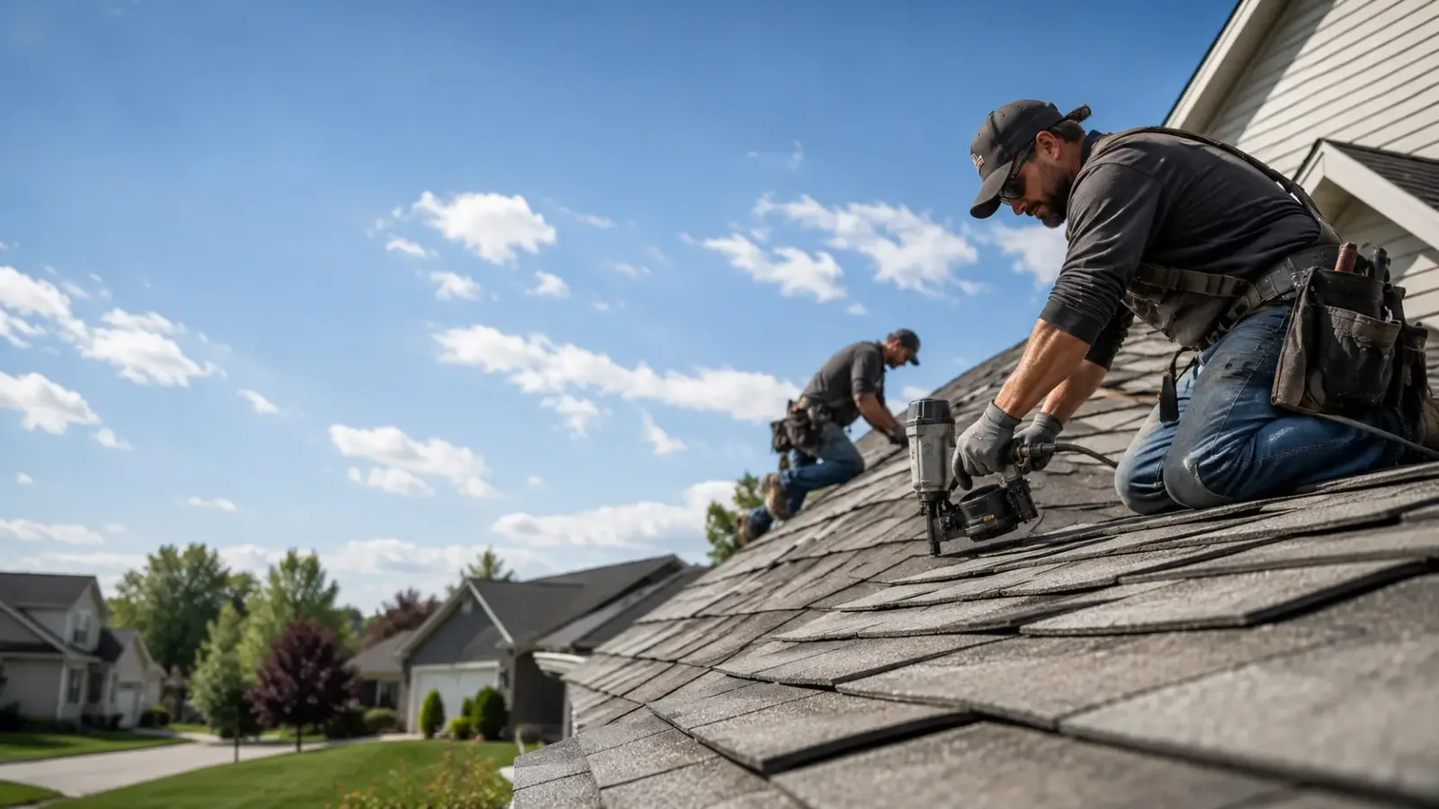 Storm Damage Roof Repair in Bowers, PA near me